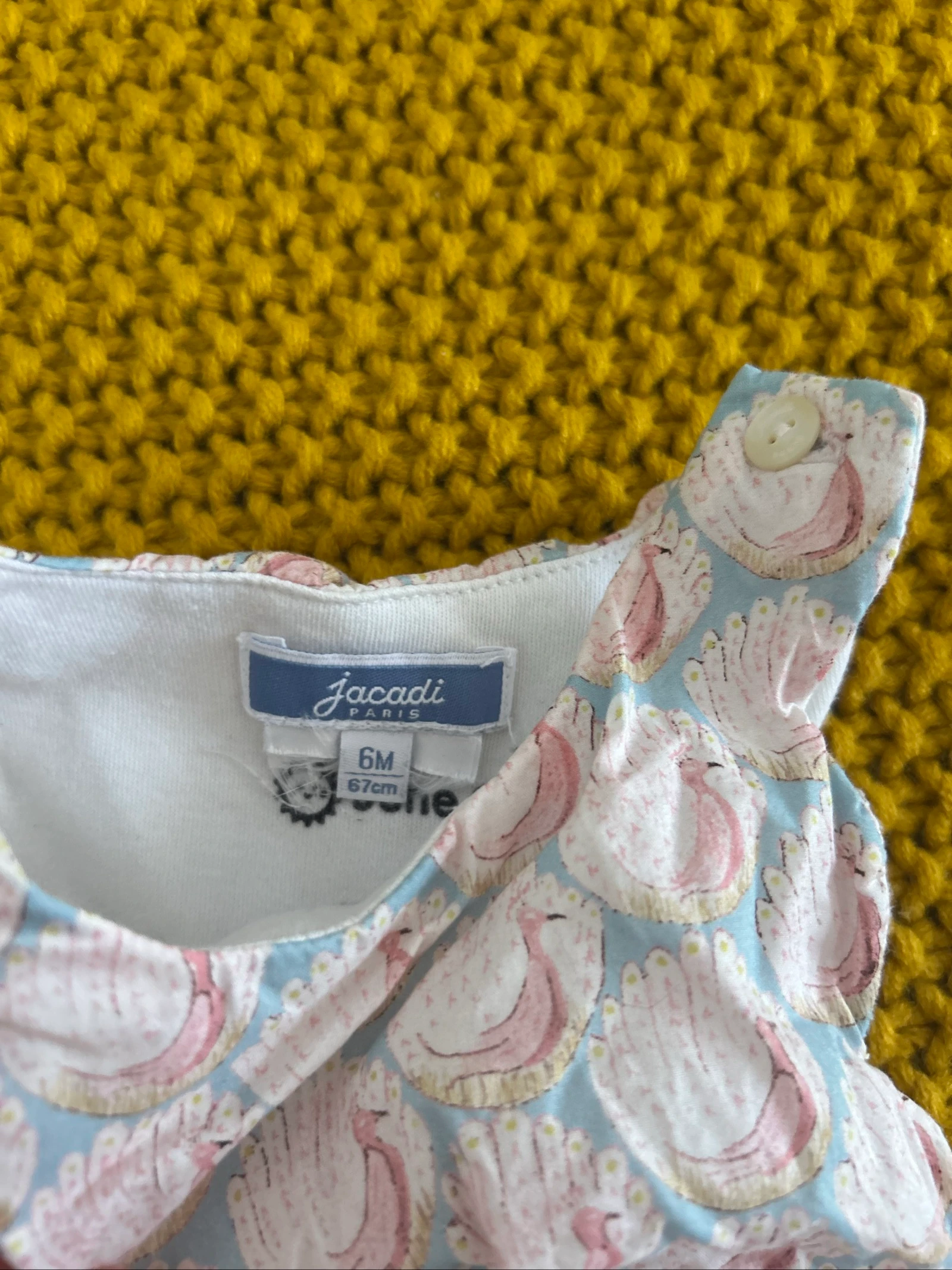 Combi-piloto / Barboteuse acolchado Jacadi - 6 meses – photo 3